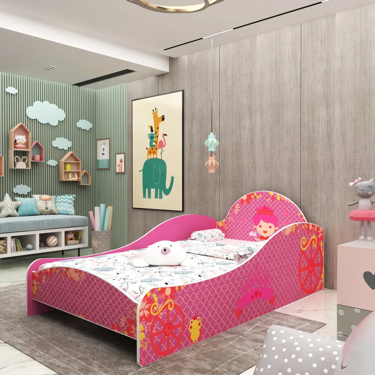 Cama Princesinha Pink