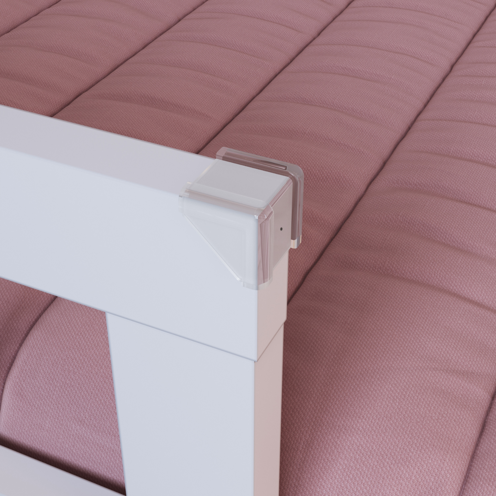 Cama infantil Montessoriana de Casal Linha Affetto cor Aveiro OAK com Branco